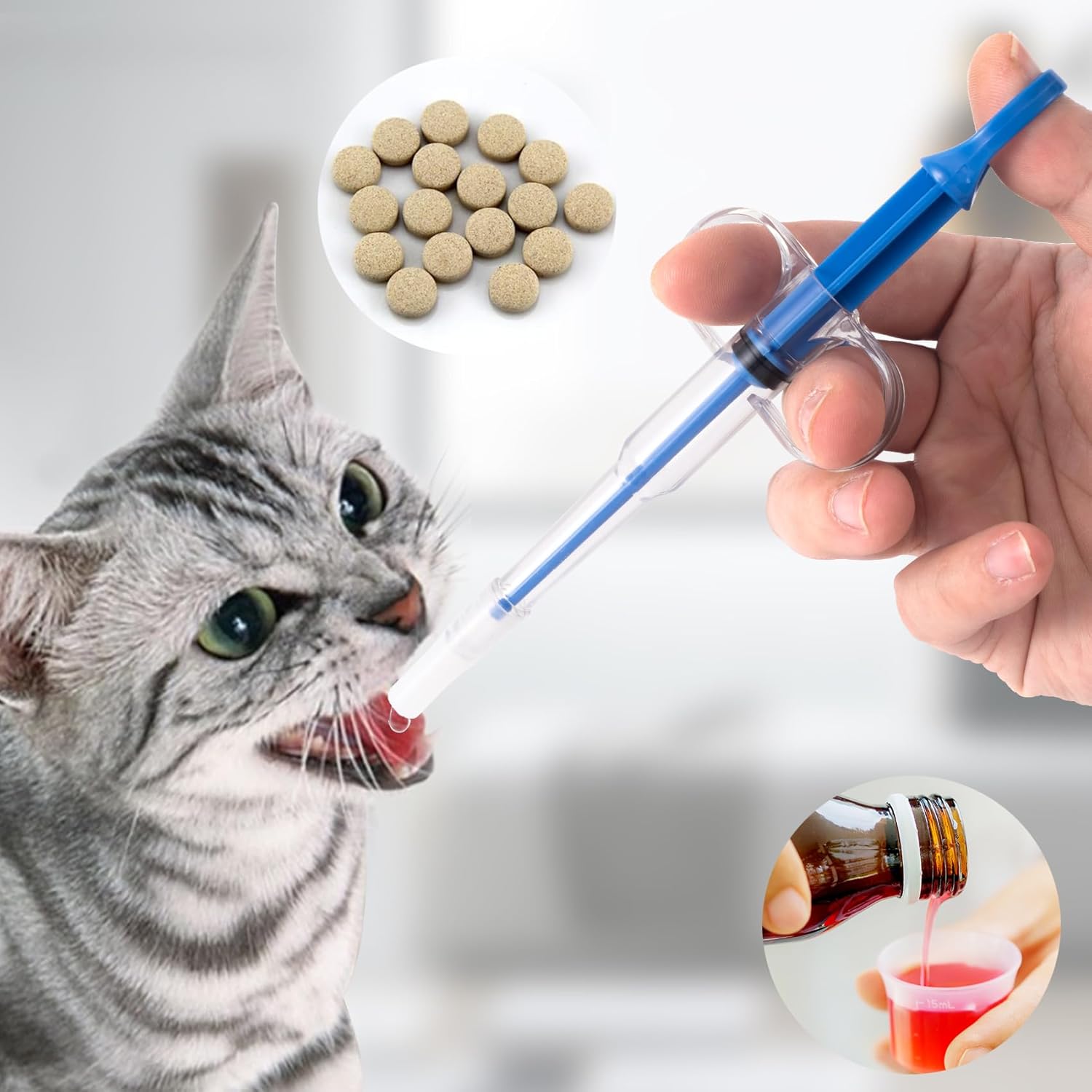 Storage Tips For Food - Pet İlaç Besleyici, Silikon Şırınga Kedi