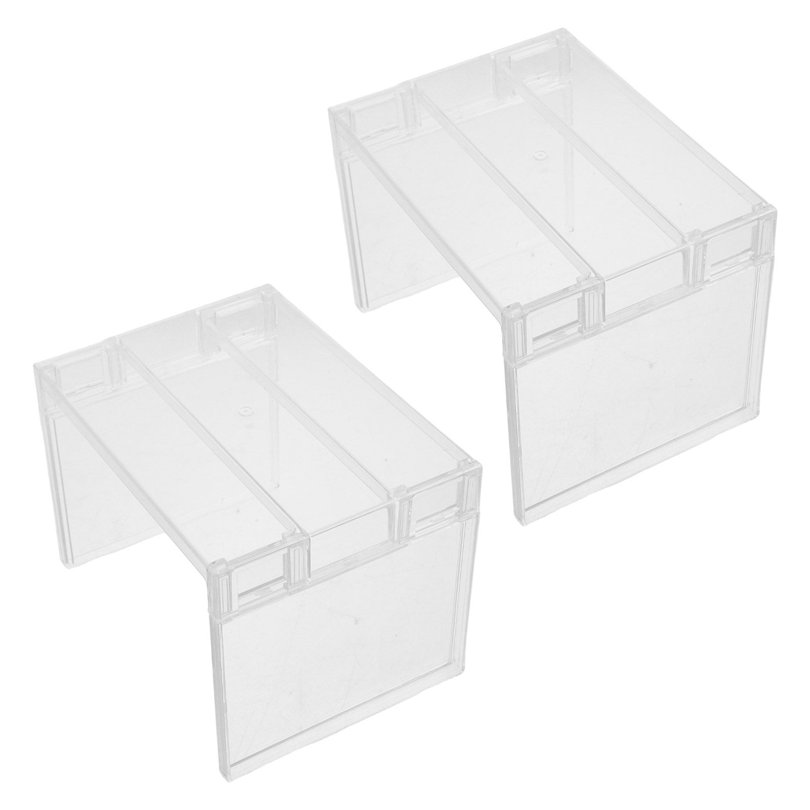 Food Storage Cabinet - 2 adet buzdolabı organizatör raf şeffaf