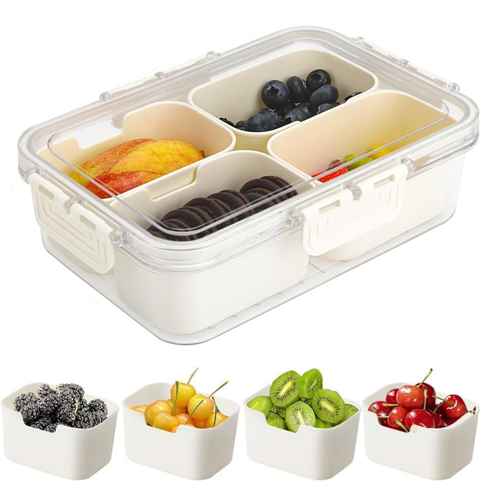 Food Storage Square Containers - Taşınabilir Gıda Saklama Kutusu, Atıştırmalık Saklama