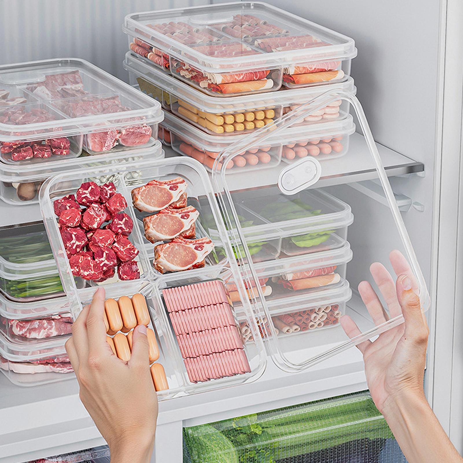 Food Storage Square Containers - 1 Adet Buzdolabı Saklama Kutusu Et