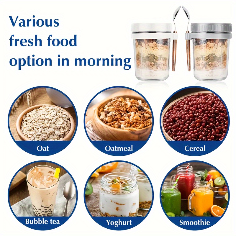 1 adet/2 adet Cam Yulaf Ezmesi - Food Storage Canister incelemesi ve fiyatı