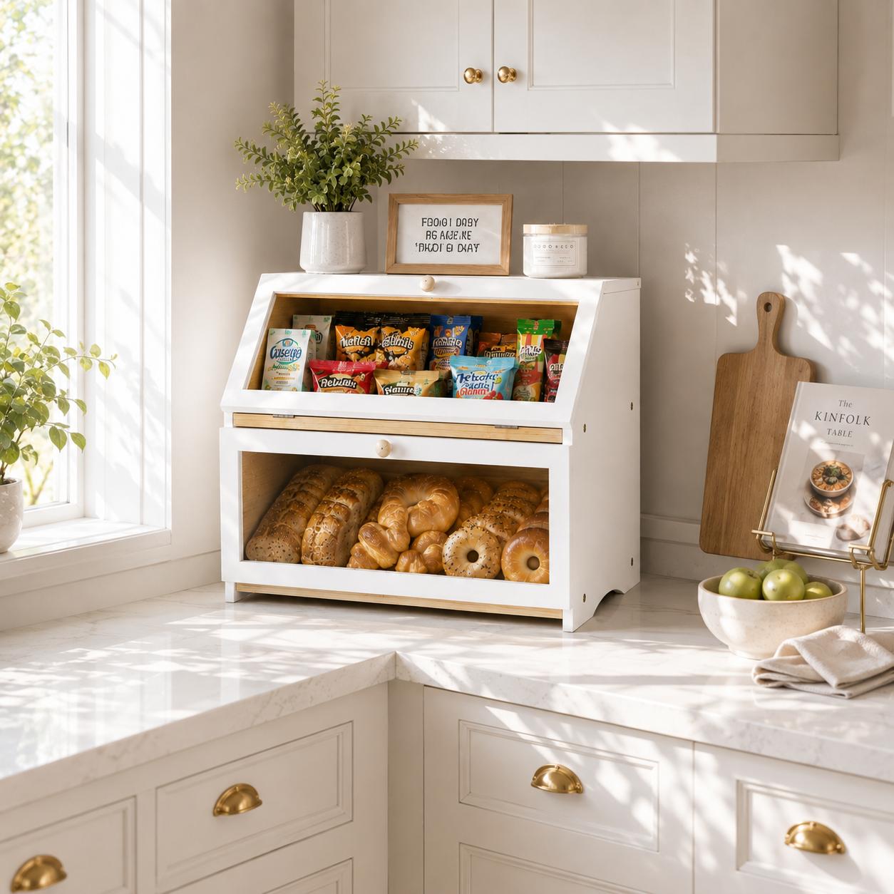HOMEKOKO Çift Katmanlı Mutfak  - Food Storage Canister incelemesi ve fiyatı