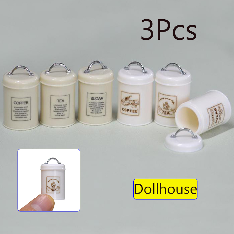 3 adet minyatür Dollhouse Mini - Food Storage Usa incelemesi ve fiyatı