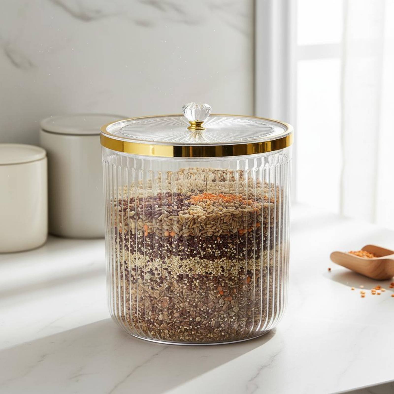 Kuru Gıda Saklama Kabı Geniş A - Food Storage Canister incelemesi ve fiyatı