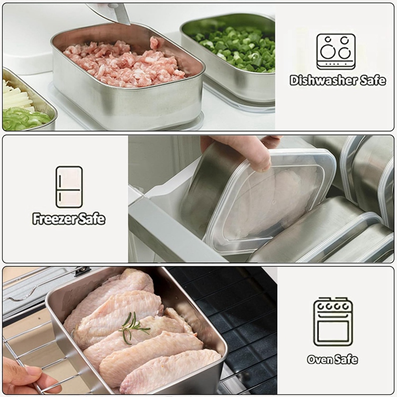 Paslanmaz Çelik Gıda Saklama K - Food Storage Usa incelemesi ve fiyatı