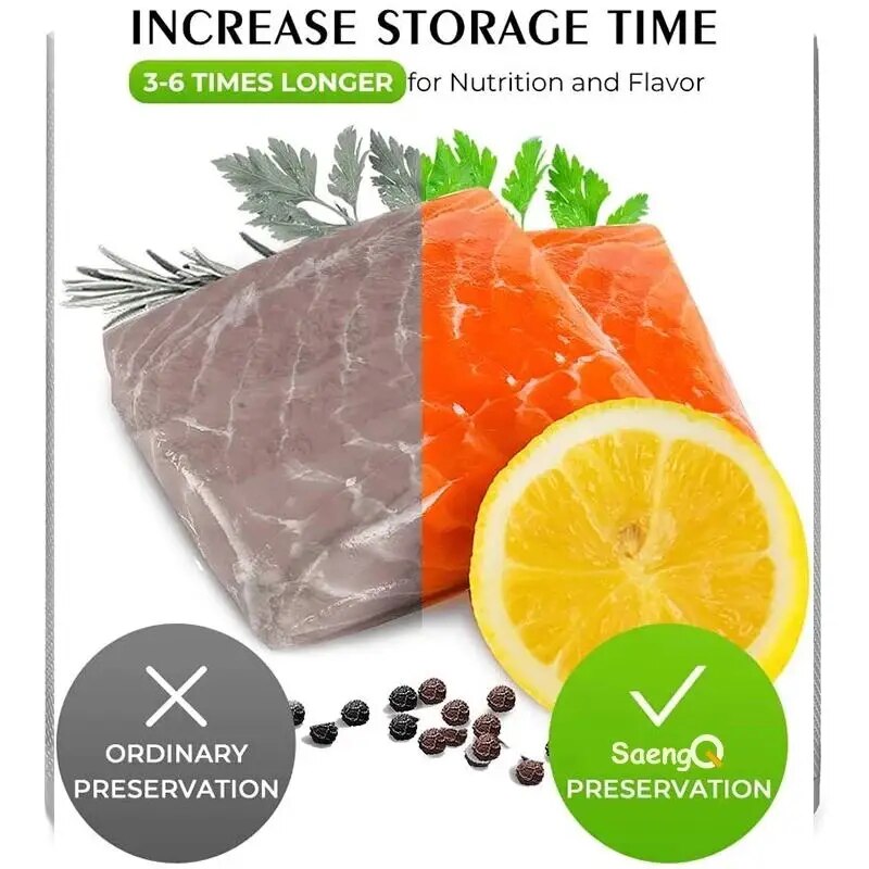 SaengQ Vakum Torbaları Gıda va - Food Storage Vacuum Seal incelemesi ve fiyatı