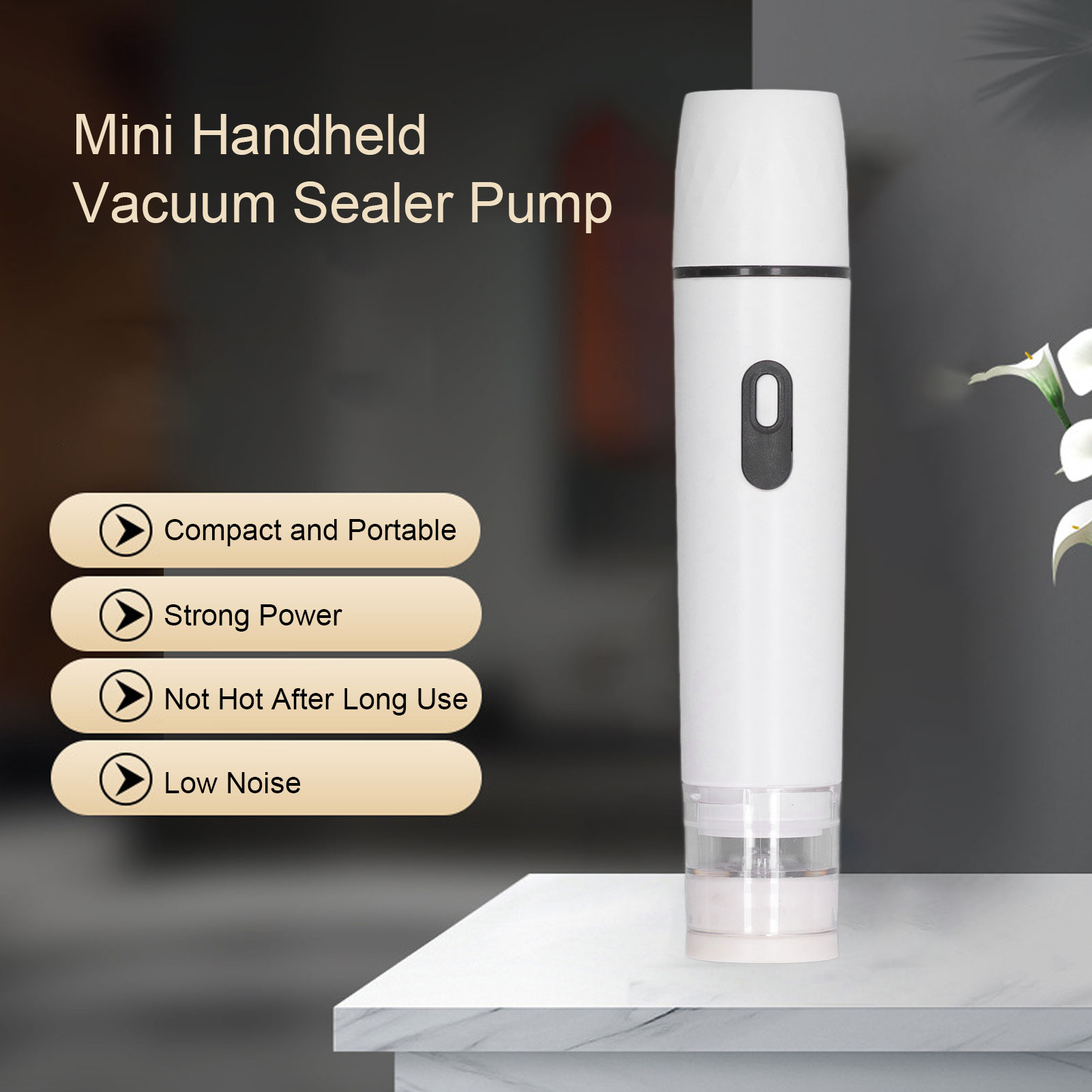 Elektrikli Hava Pompası El Tip - Food Storage Vacuum Seal incelemesi ve fiyatı