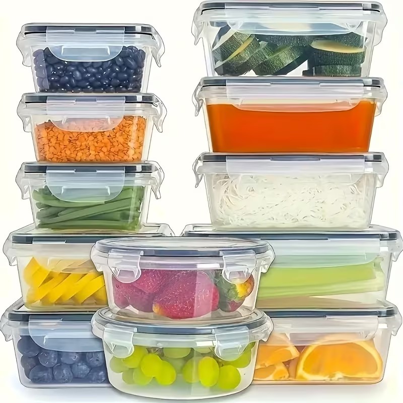 4 Parçalı Şeffaf Gıda Saklama  - Food Storage Canister incelemesi ve fiyatı