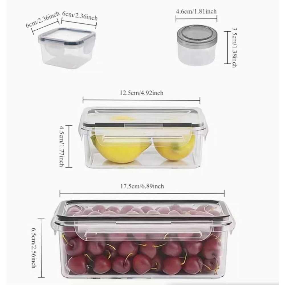 4 Parçalı Şeffaf Gıda Saklama  - Food Storage Canister incelemesi ve fiyatı