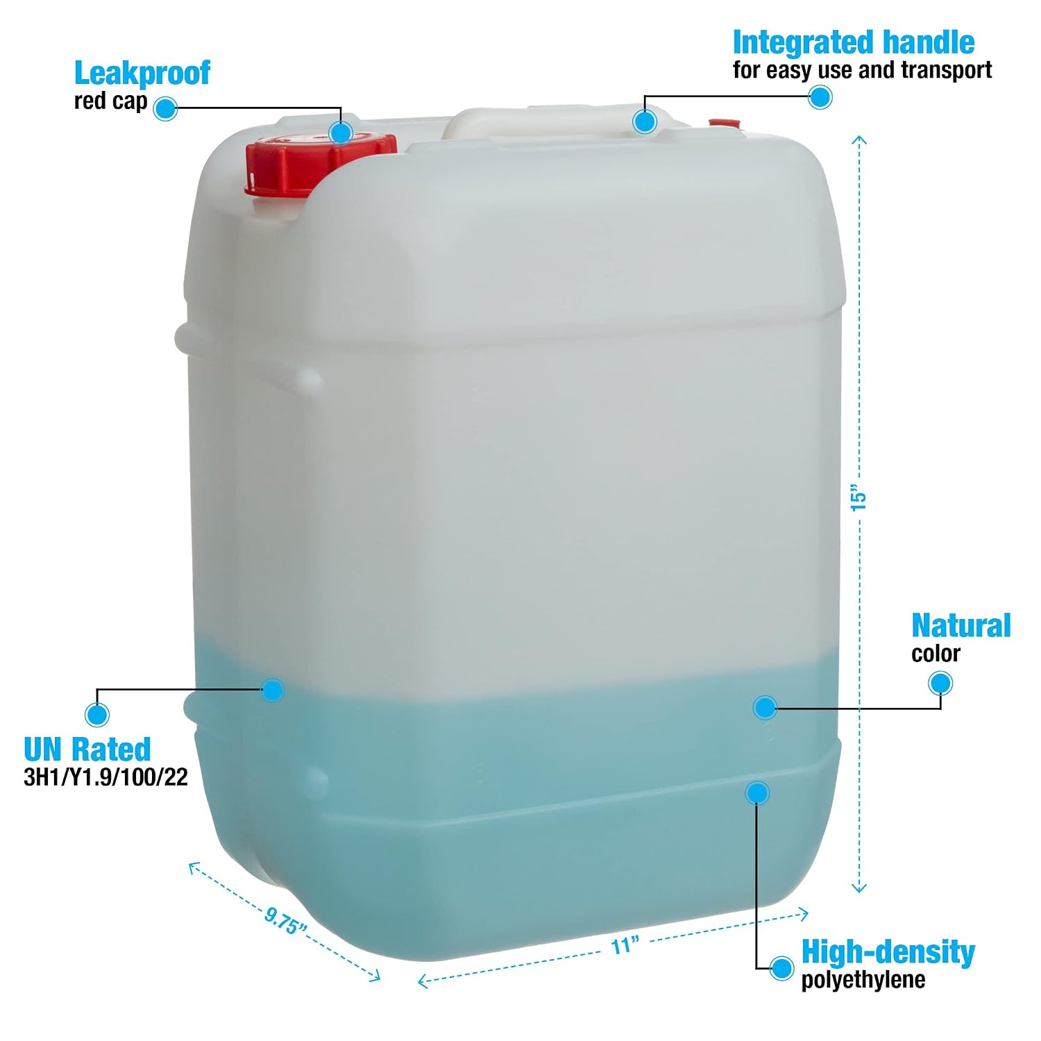 5 Galonluk İstiflenebilir Plas - Food Storage Usa incelemesi ve fiyatı
