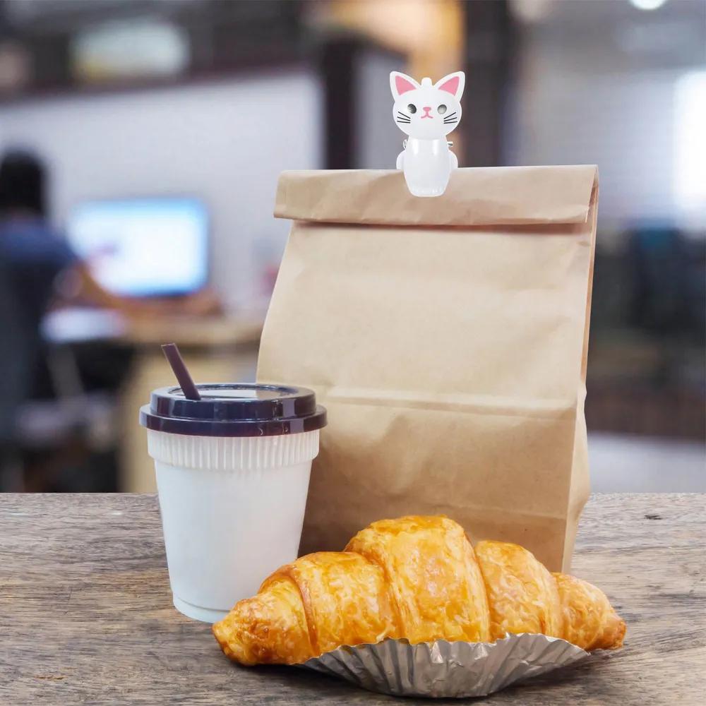 8 adet kedi şekli gıda sızdırm - Food Storage Plastic Bag incelemesi ve fiyatı