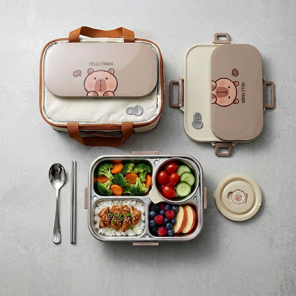 304 Paslanmaz Çelik Bento Öğle - Food Storage Containers B&M incelemesi ve fiyatı