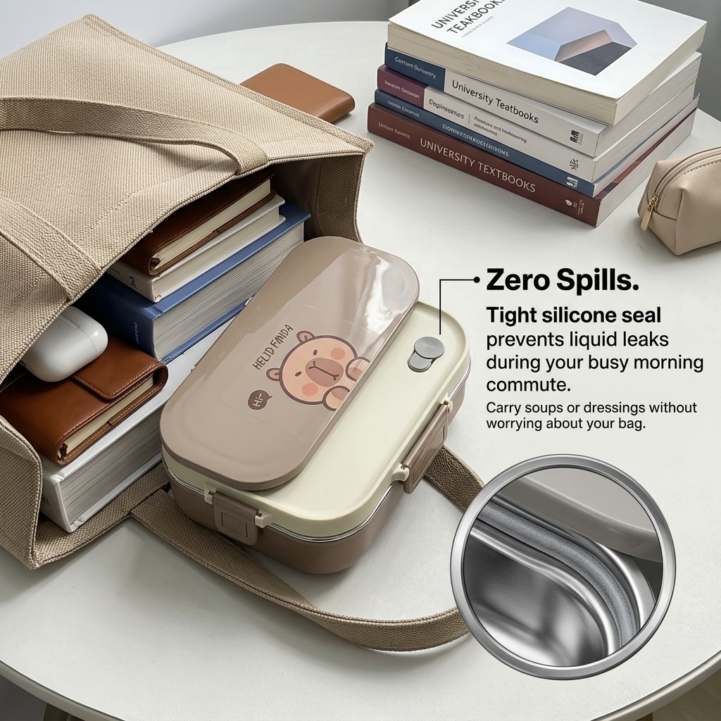 304 Paslanmaz Çelik Bento Öğle - Food Storage Containers B&M incelemesi ve fiyatı