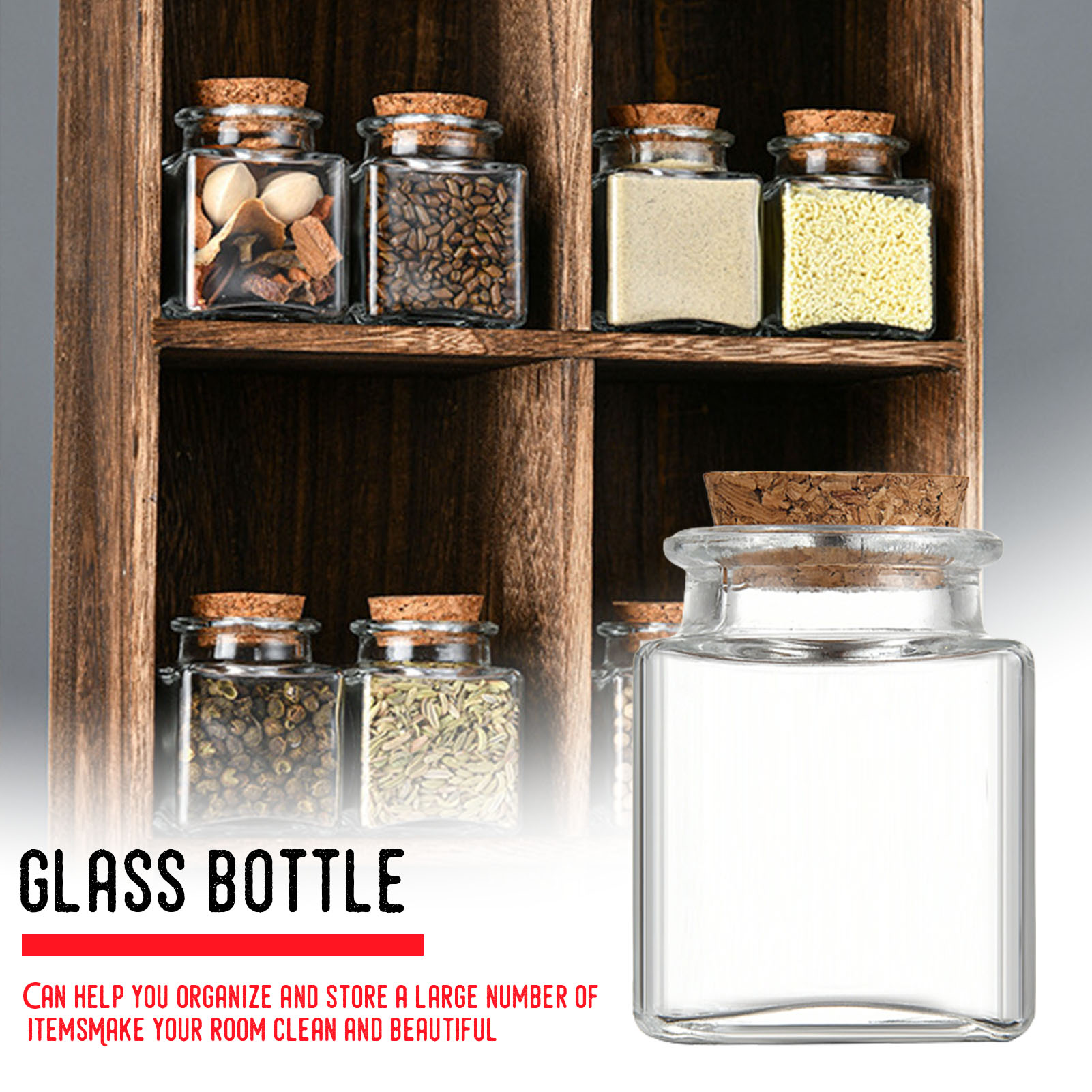 1/5/10 adet cam saklama kavano - Food Storage Glass Jar incelemesi ve fiyatı