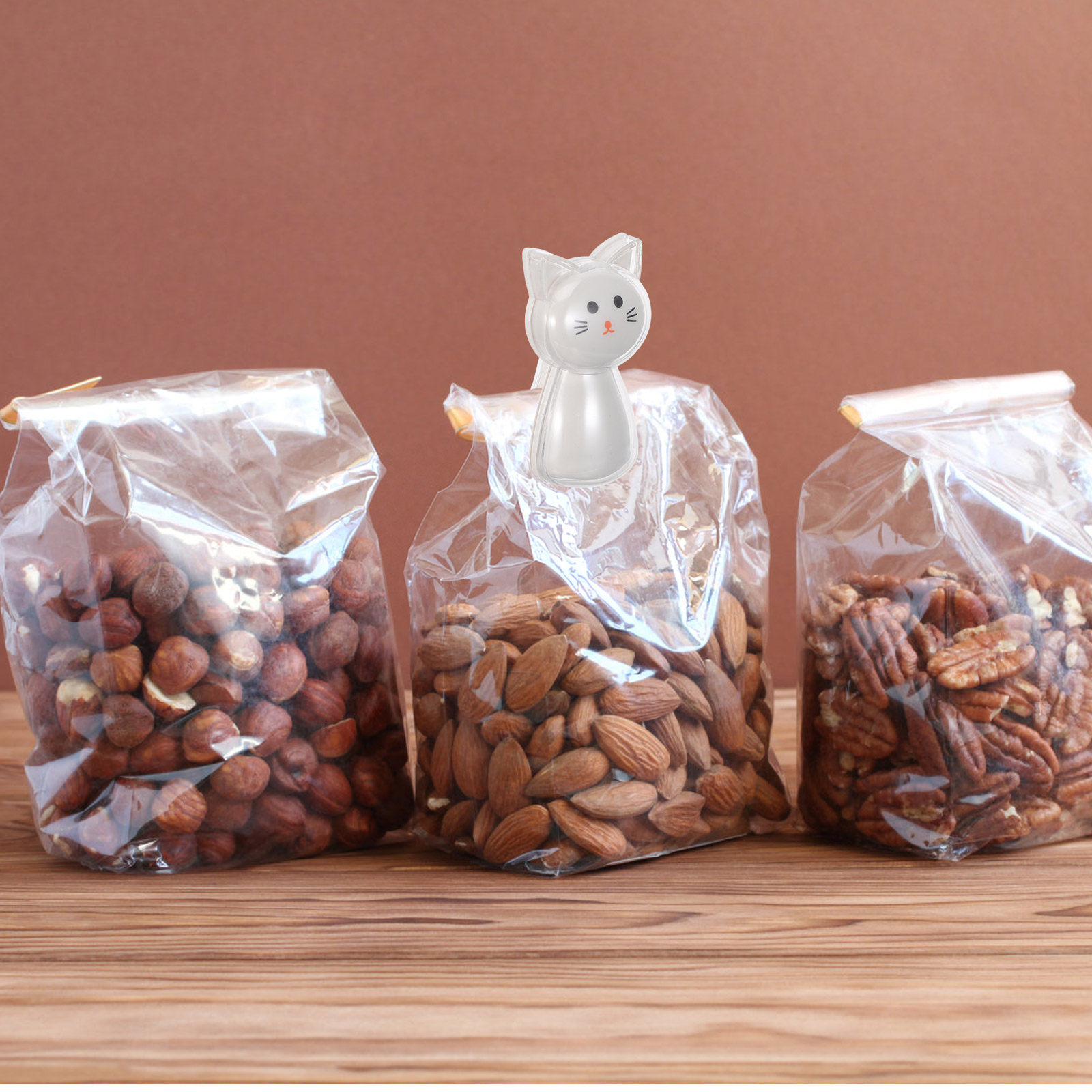 2 Adet Sevimli Kedi Desenli At - Food Storage Plastic Bag incelemesi ve fiyatı