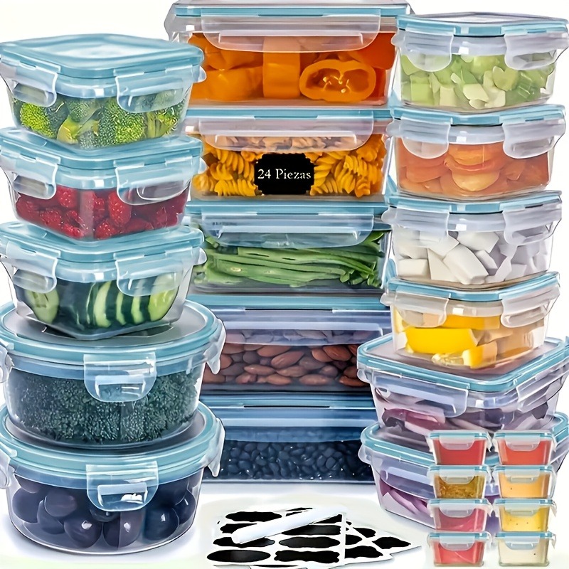 48 Parça BPA İçermeyen Gıda Sa - Food Storage Canister incelemesi ve fiyatı