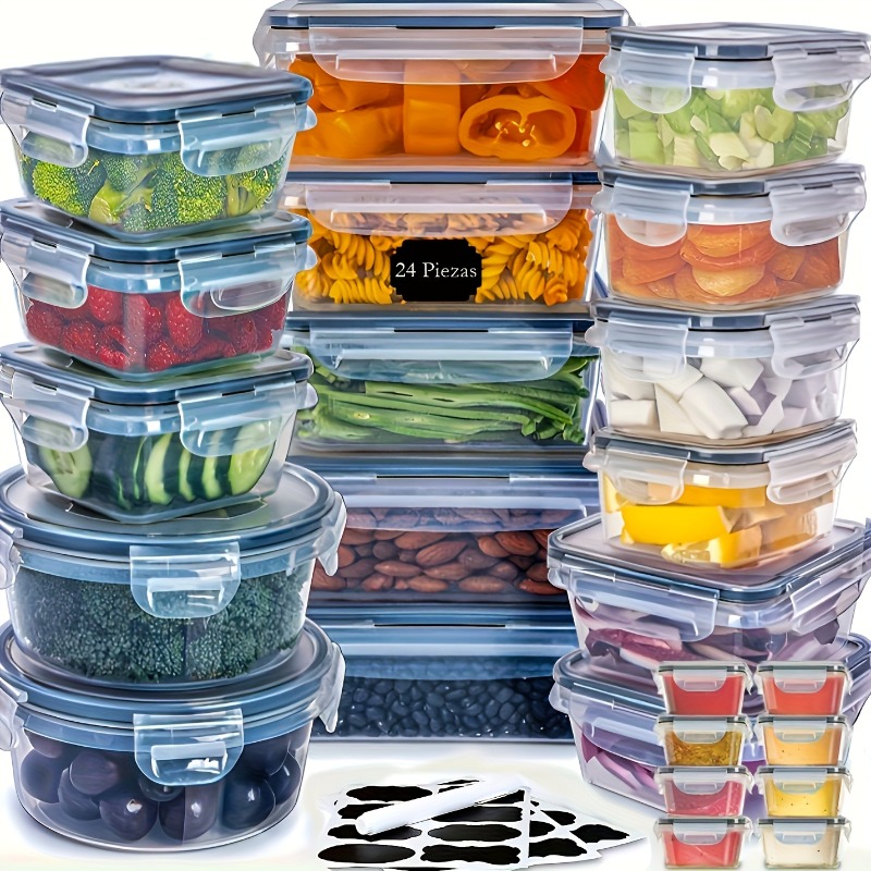 48 Parça BPA İçermeyen Gıda Sa - Food Storage Canister incelemesi ve fiyatı