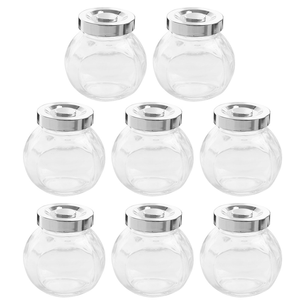 8 Adet Hafif Taşınabilir Cam S - Food Storage Canister incelemesi ve fiyatı