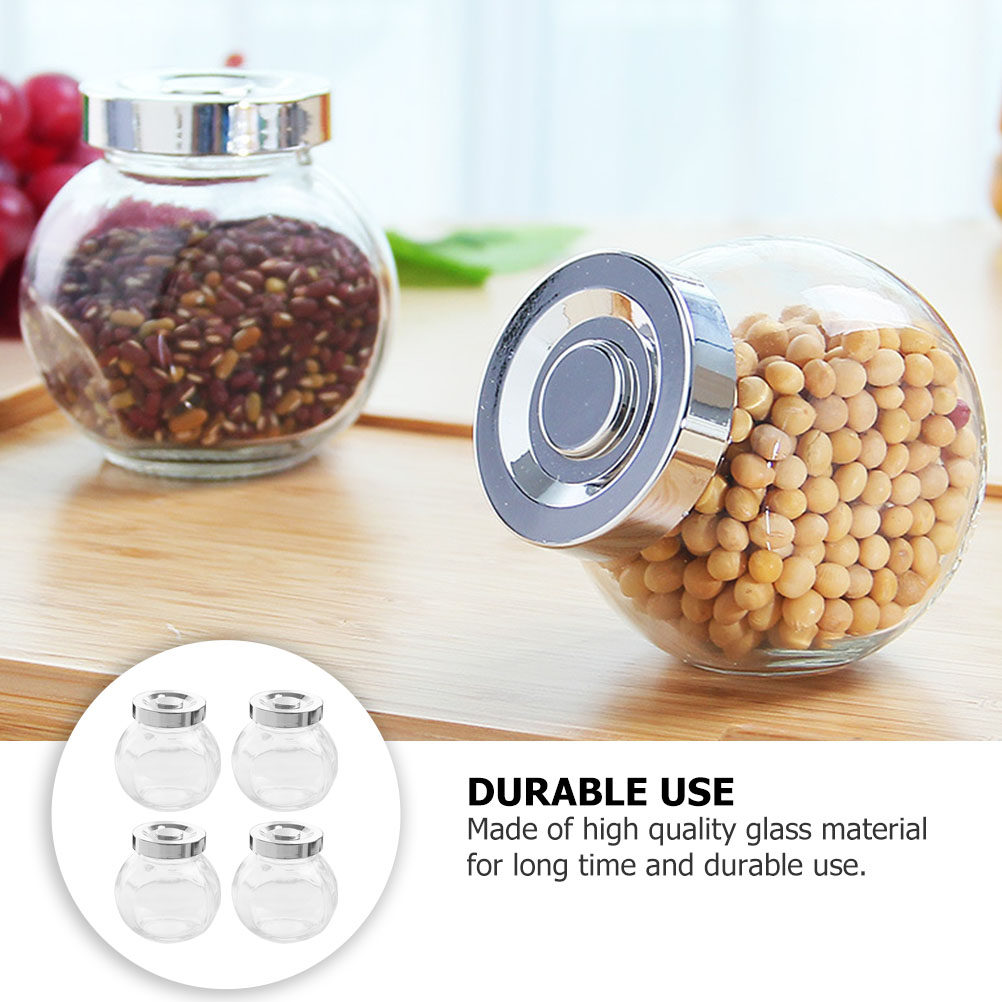 8 Adet Hafif Taşınabilir Cam S - Food Storage Canister incelemesi ve fiyatı