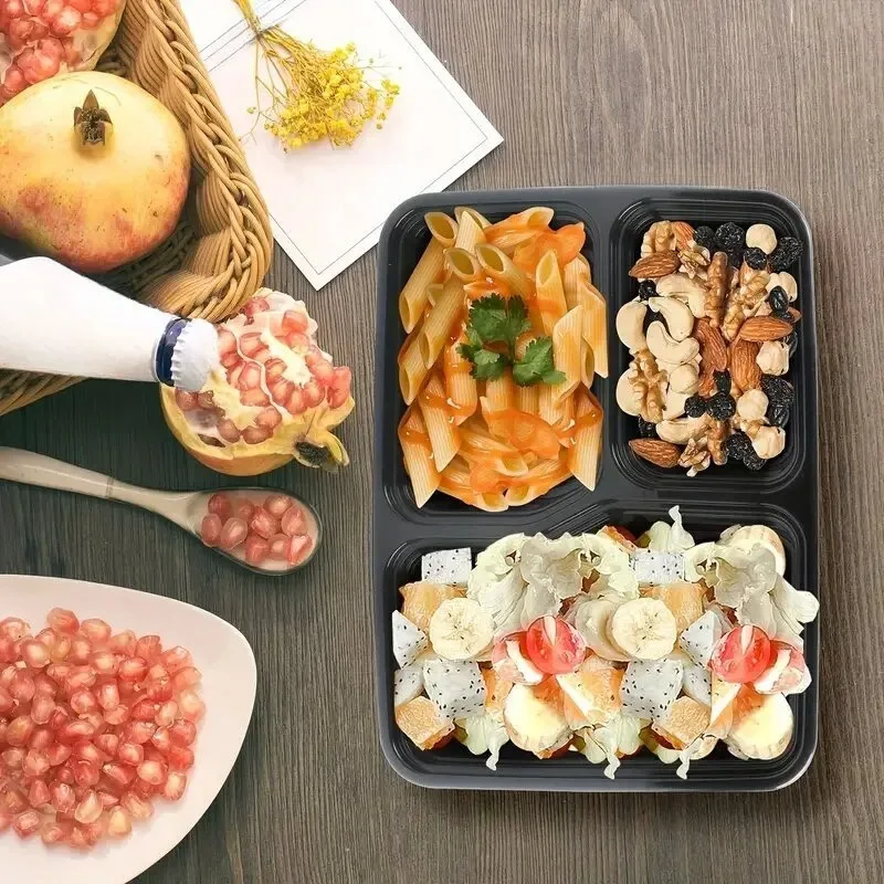 10 takım kapaklı tek kullanıml - Food Storage Containers B&M incelemesi ve fiyatı